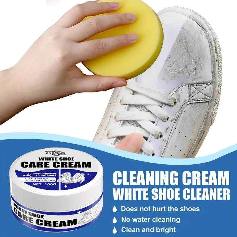 Shoe Cleaner - 화이트 슈즈 클리너 크림: 스니커즈, 캔버스,