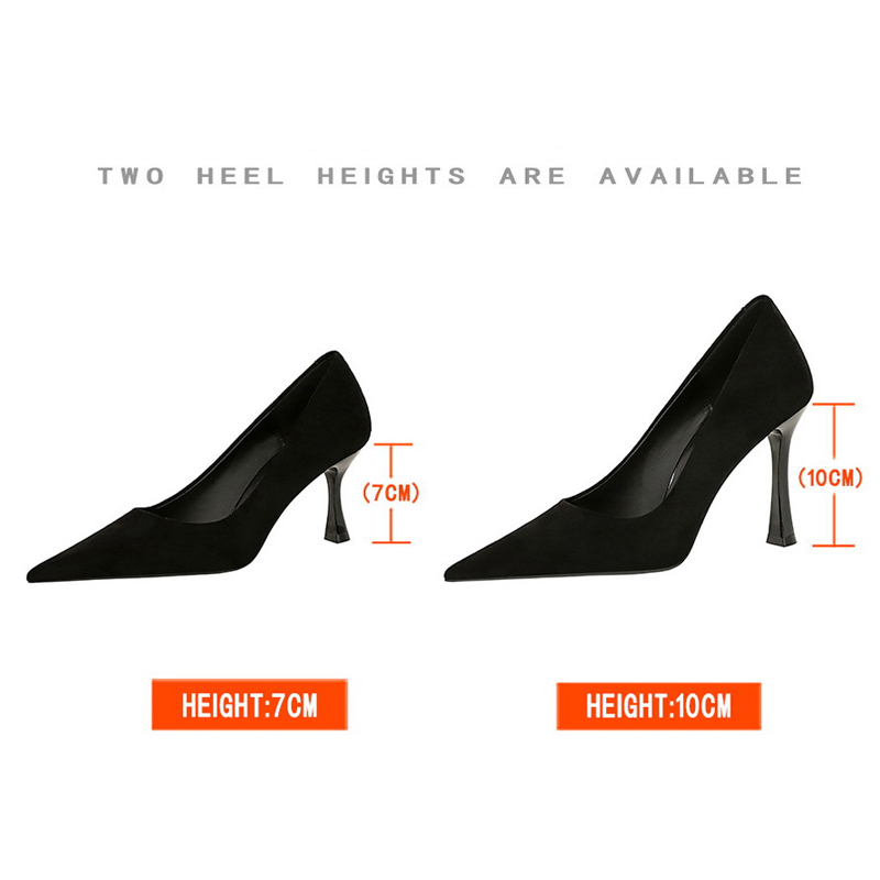 BIGTREE 신발 스웨이드 블랙 여성 펌프 와인 안경 - Shoe Tree 리뷰 및 가격