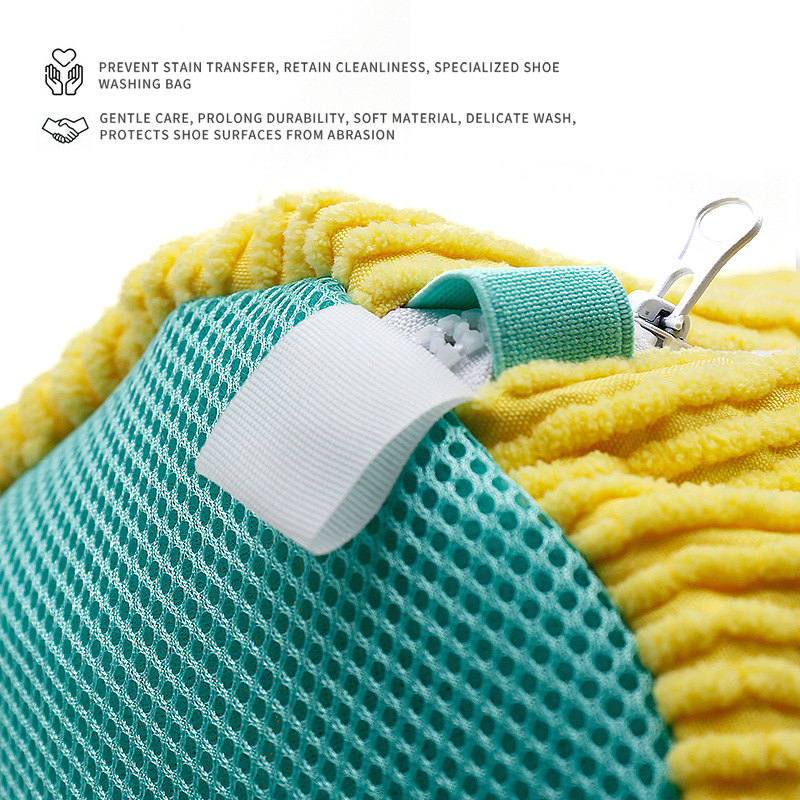 부드러운 솔이 달린 세탁기용 신발 세탁망, 변형 방지  - Shoe Cleaning Brush 리뷰 및 가격